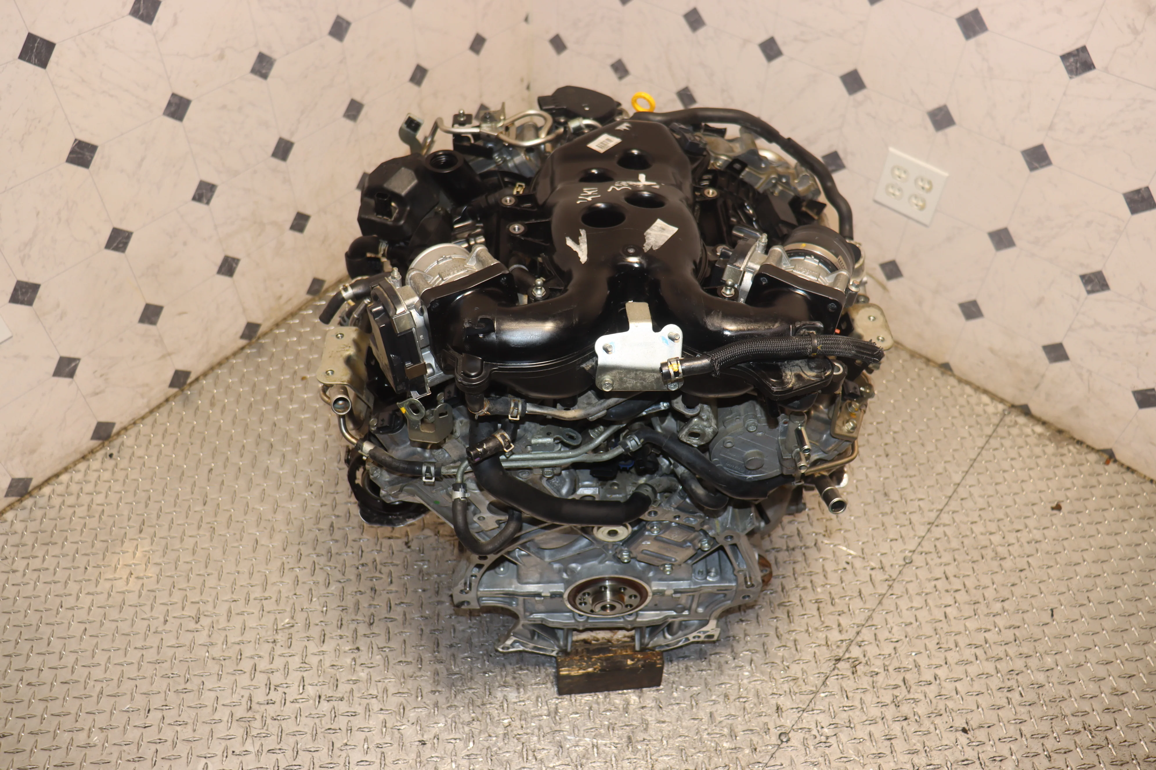 JDM VR30DDTT 3.0L Twin Turbo Engine | 2017–2021 Infiniti Q50 Q60 RWD 300HP Motor - Image 11