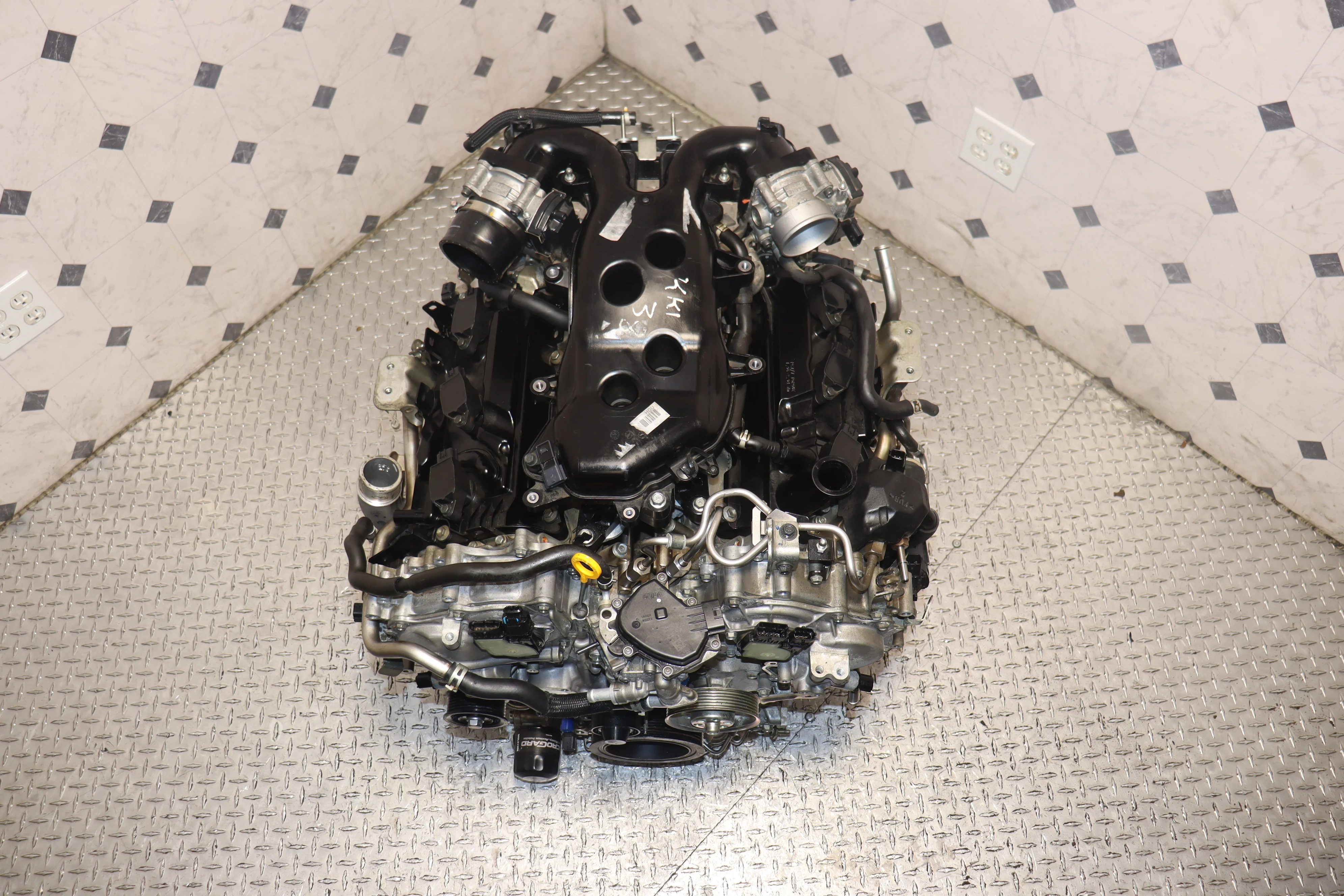 JDM VR30DDTT 3.0L Twin Turbo Engine | 2017–2021 Infiniti Q50 Q60 RWD 300HP Motor - Image 3