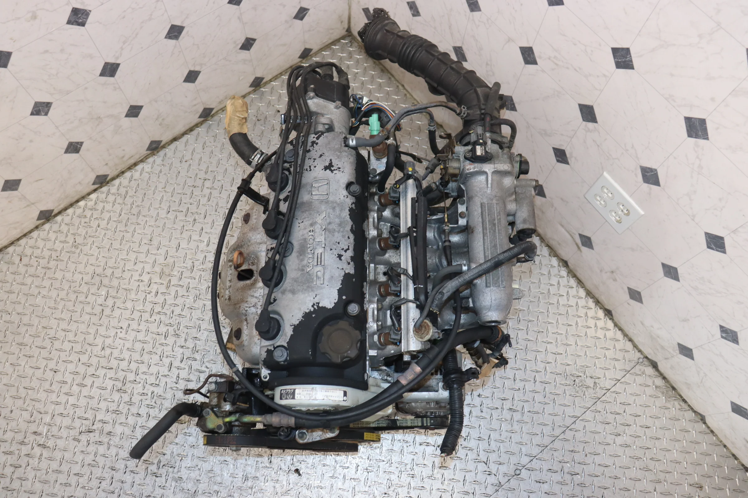 1996-2000 Honda Civic Engine 1.5L JDM D15B Single Vtec 4 Cylinder - Image 4