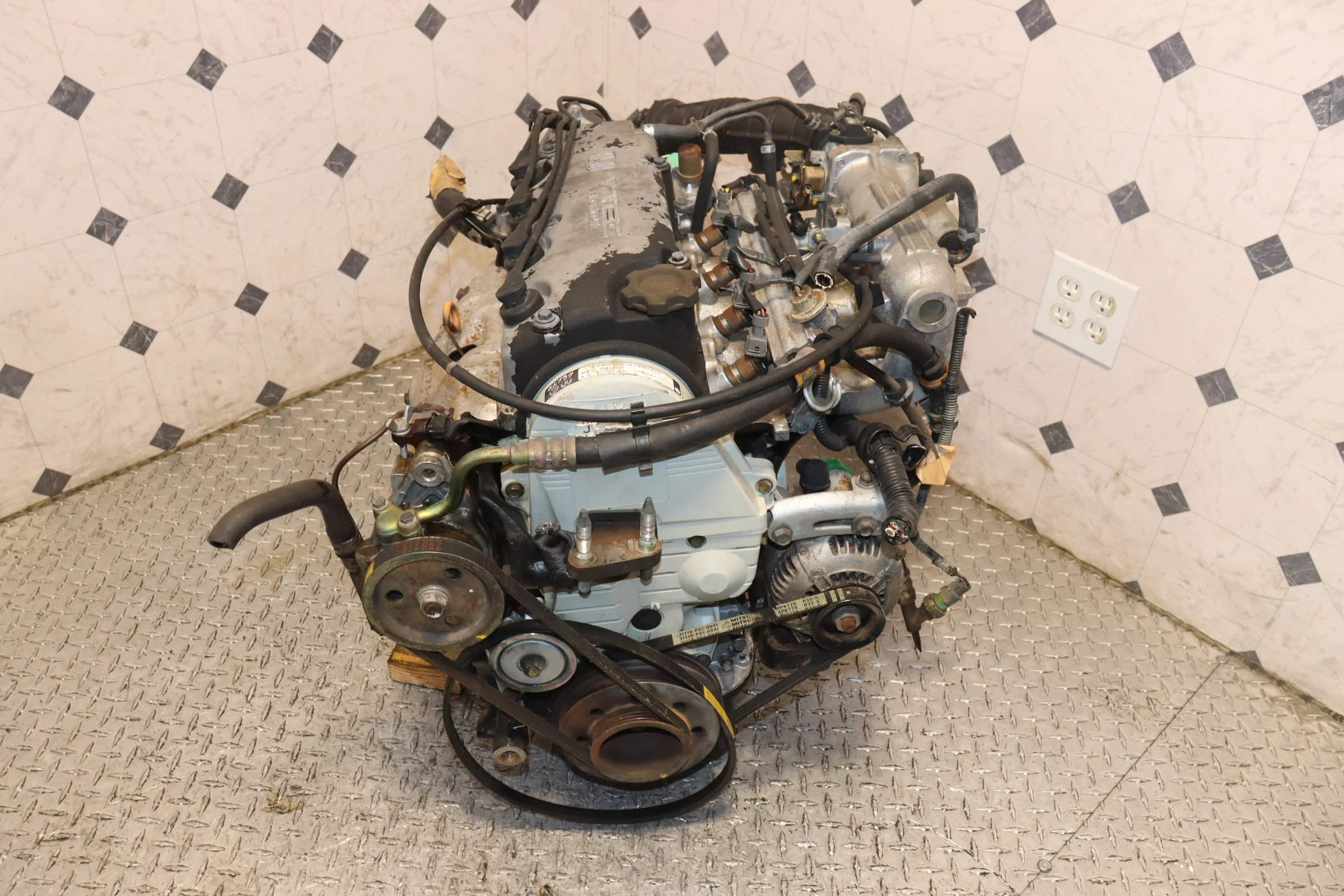1996-2000 Honda Civic Engine 1.5L JDM D15B Single Vtec 4 Cylinder - Image 5