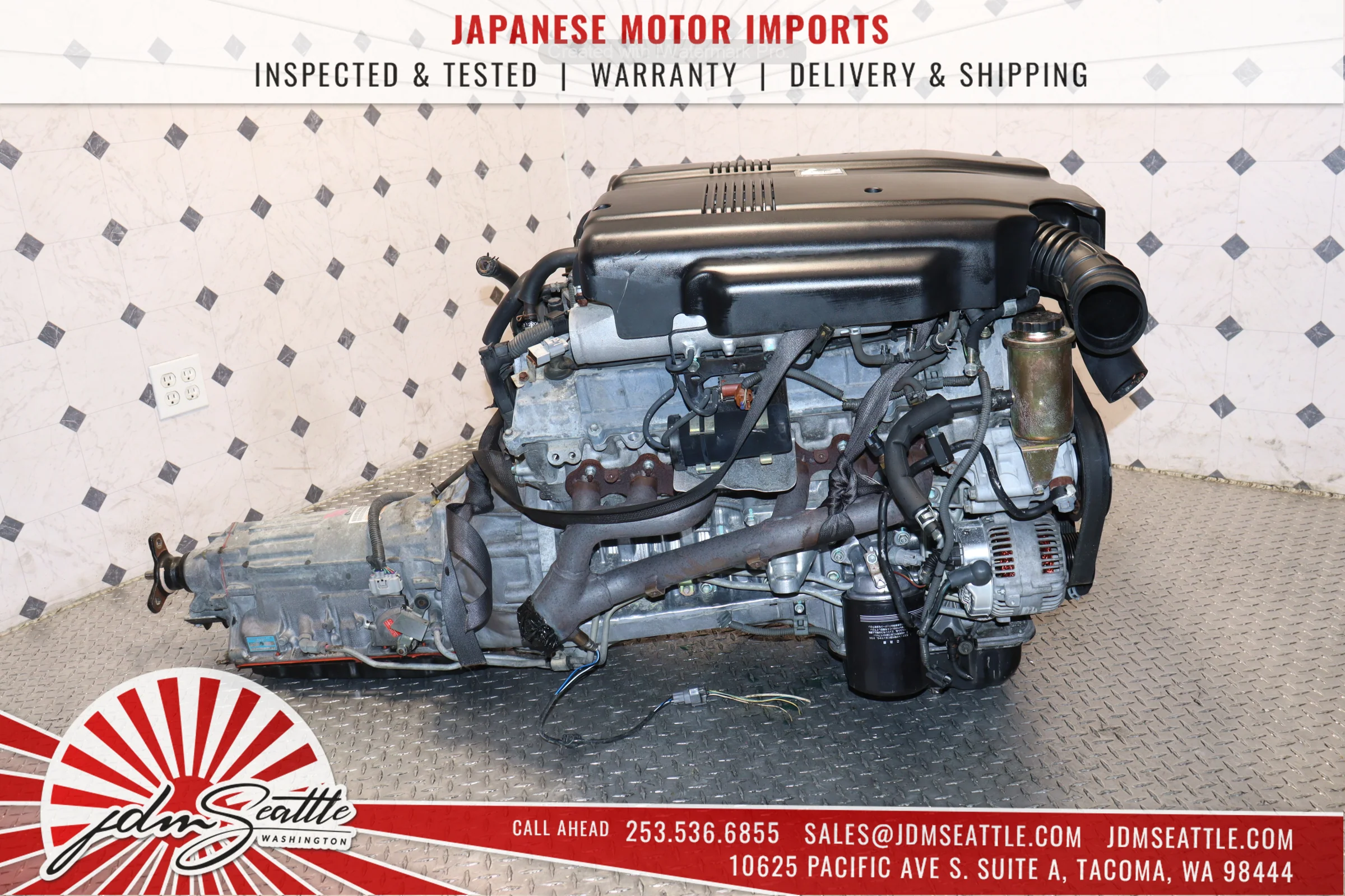 Toyota Century / Supra 1GZ-FE JDM Engine | 5.0L V12 DOHC Dual VVT-i Motor - Image 6