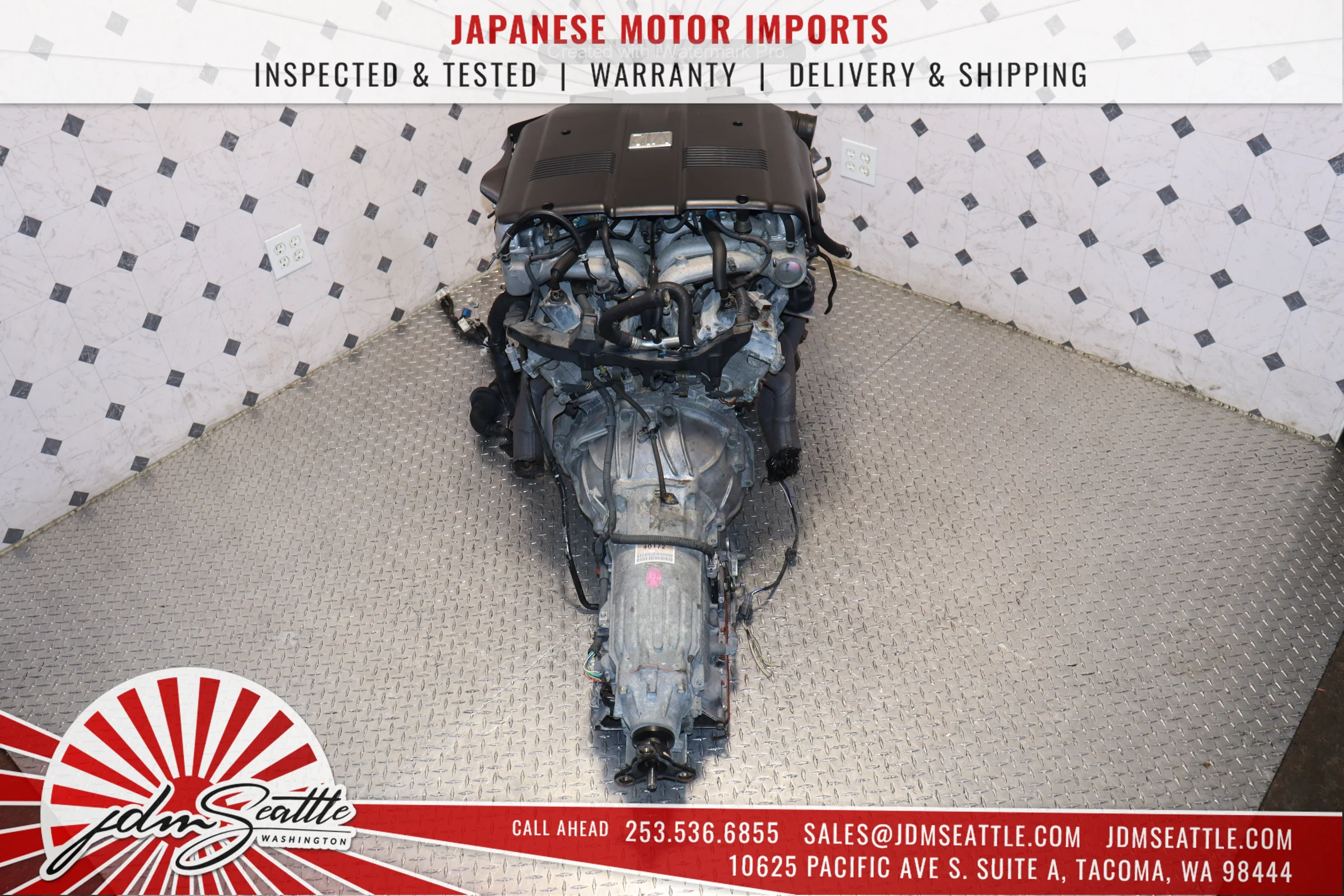 Toyota Century / Supra 1GZ-FE JDM Engine | 5.0L V12 DOHC Dual VVT-i Motor - Image 7