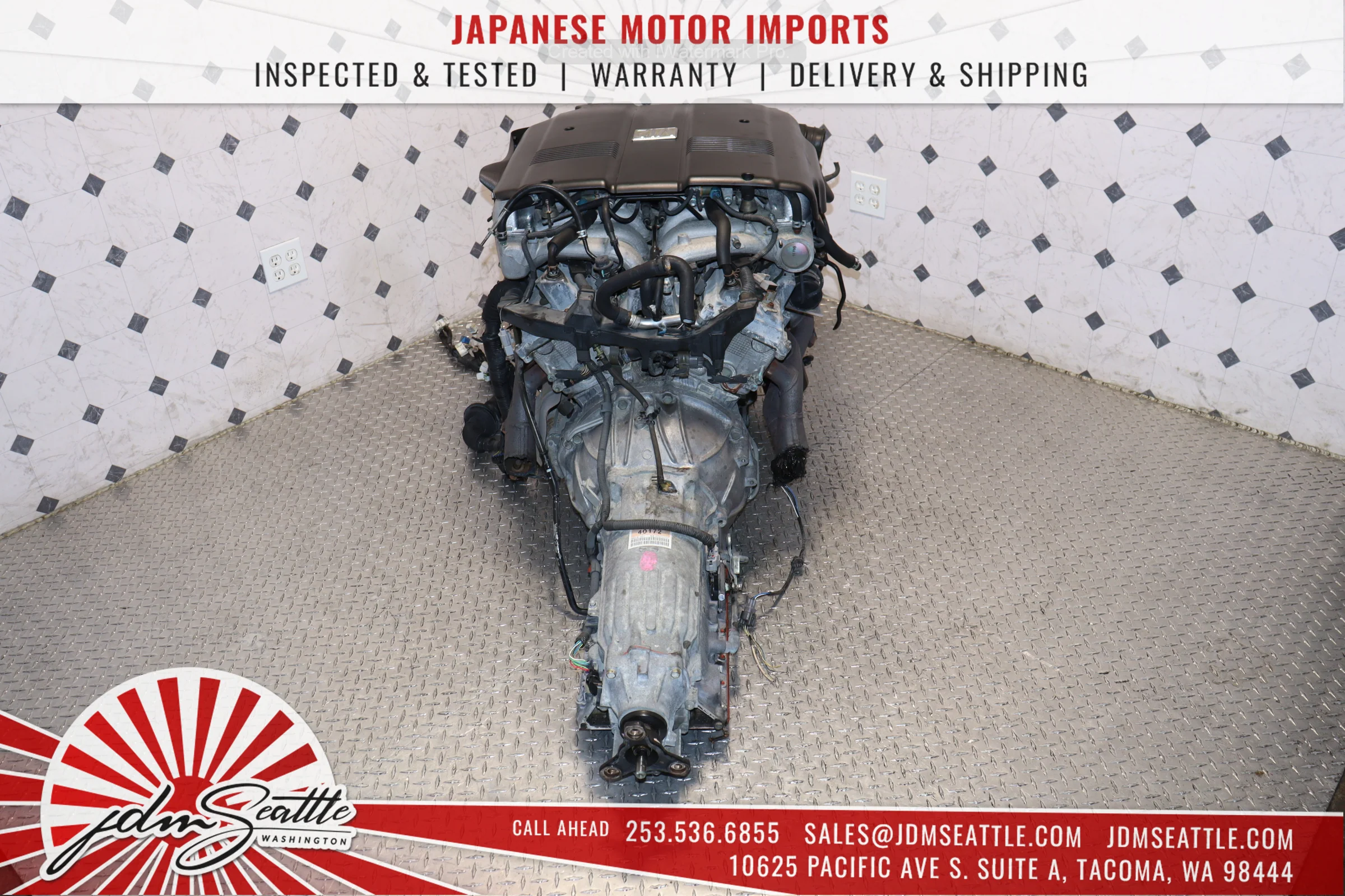 Toyota Century / Supra 1GZ-FE JDM Engine | 5.0L V12 DOHC Dual VVT-i Motor - Image 8