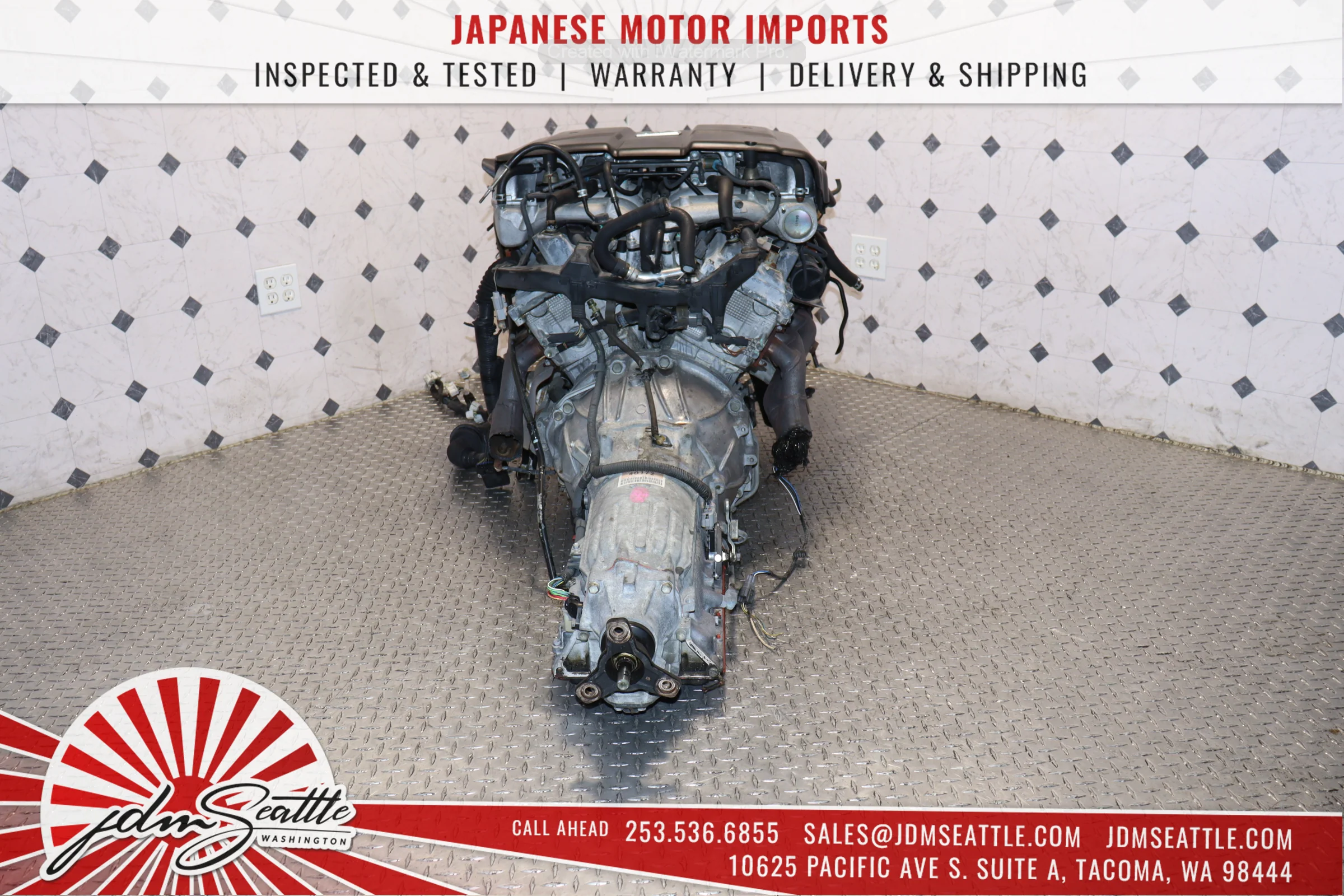 Toyota Century / Supra 1GZ-FE JDM Engine | 5.0L V12 DOHC Dual VVT-i Motor - Image 9