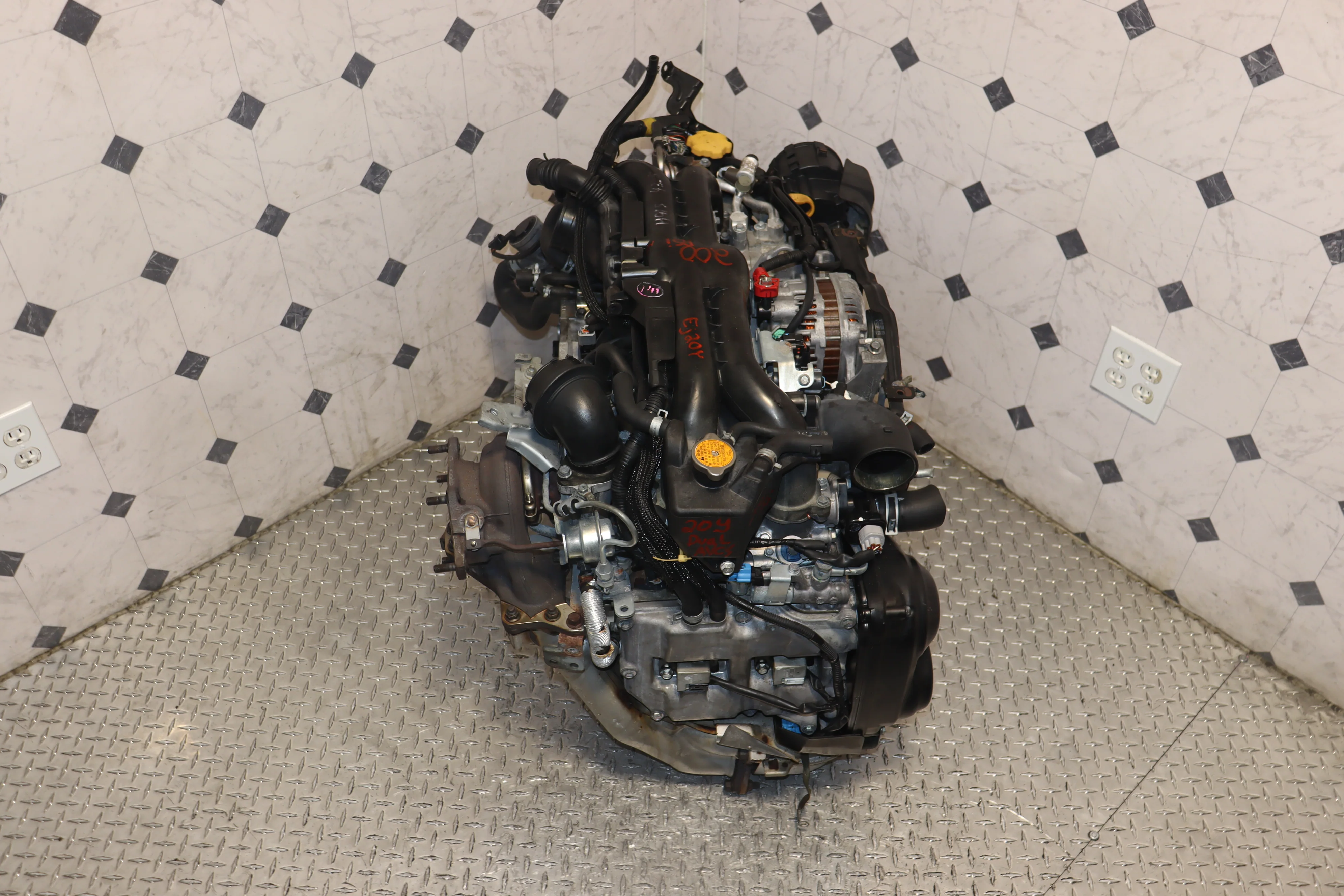 2008-2014 Subaru Impreza WRX JDM EJ20Y Turbo Engine | 2.0L DOHC Dual AVCS Motor (Replacement for EJ255) - Image 3