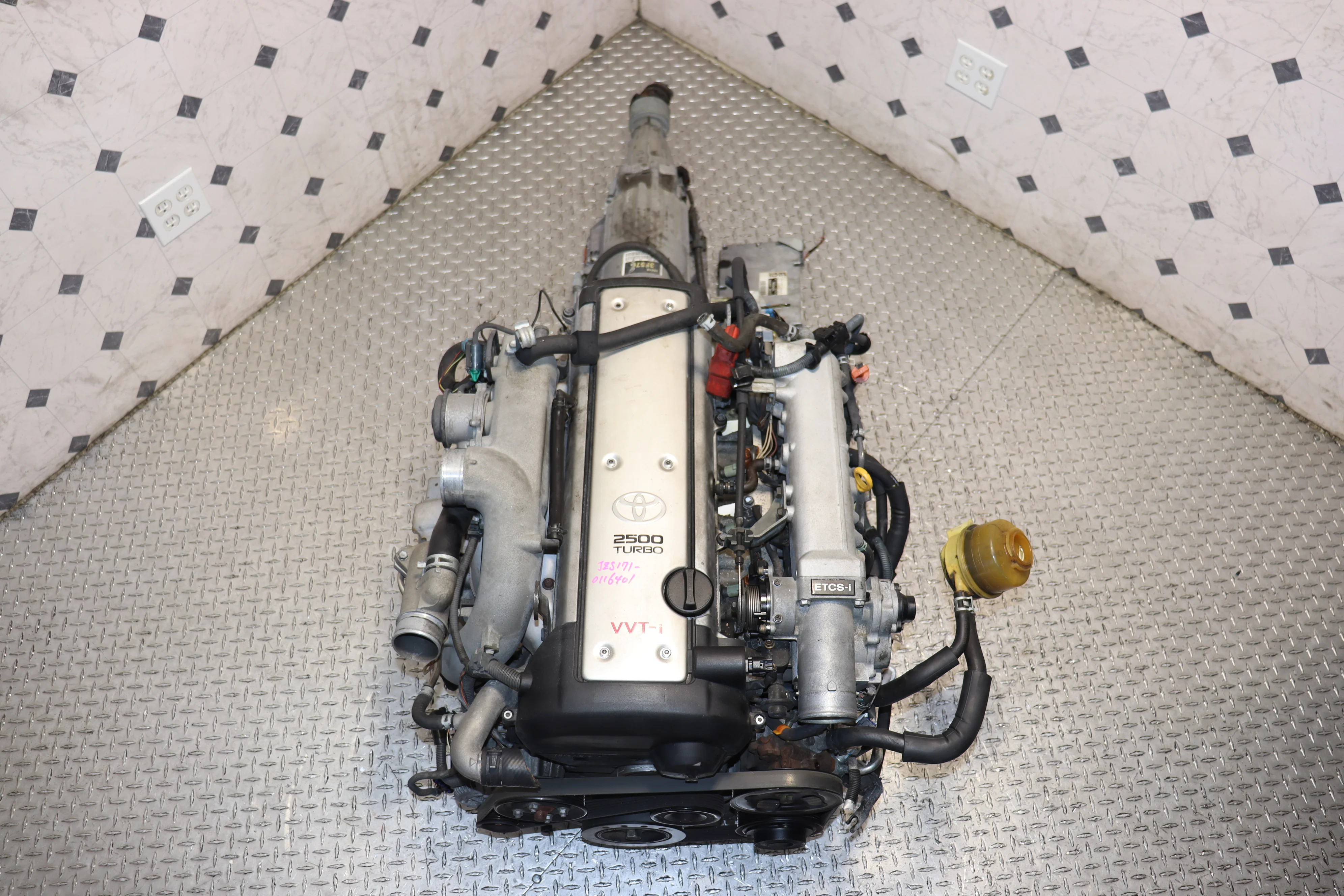 JDM 1JZ-GTE VVTI TURBO MOTOR w/ AUTOMATIC TRANSMISSION LEXUS IS300 GS300 TOYOTA CHASER MARK II SOARER 1JZ ENGINE SWAP - Image 10