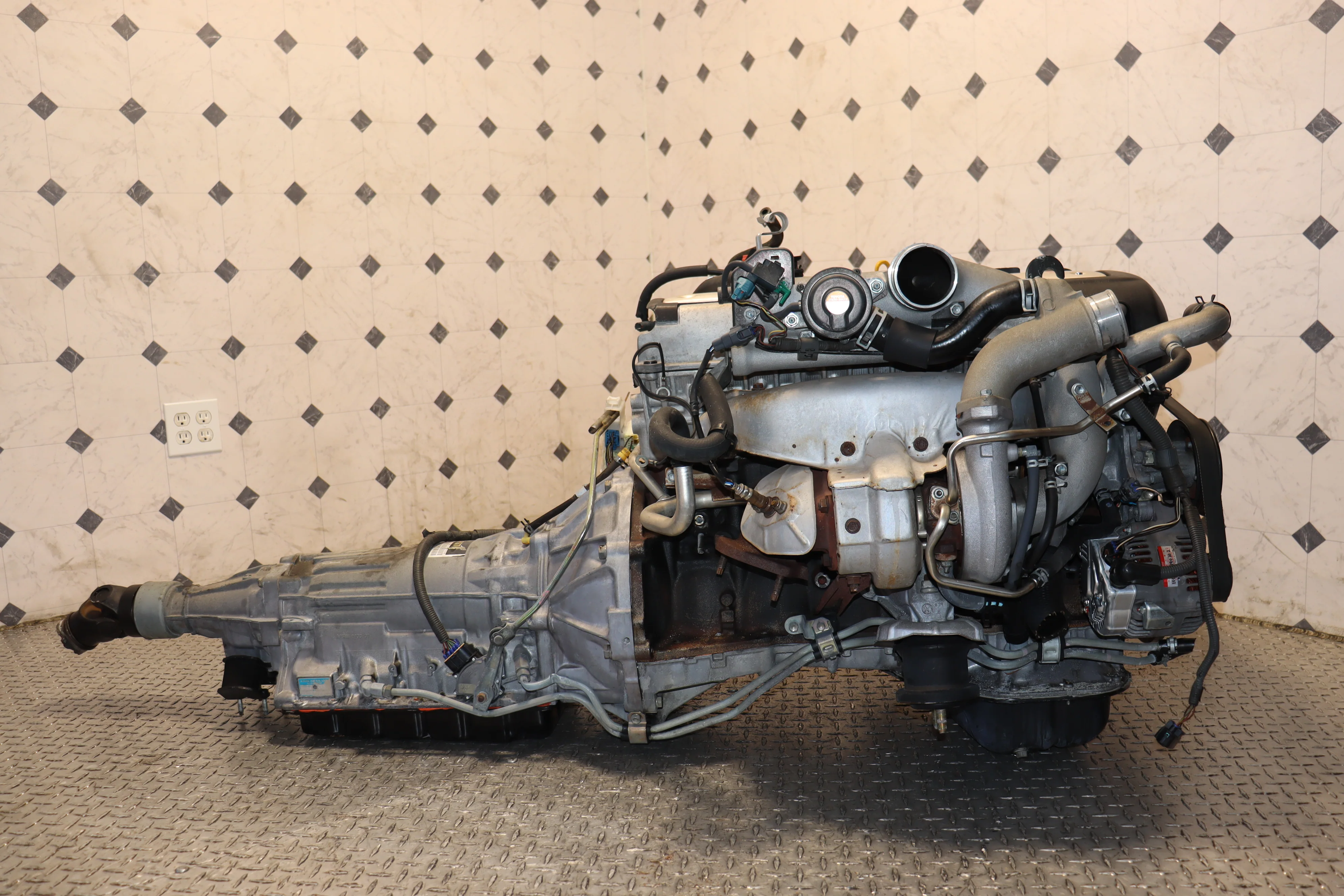 JDM 1JZ-GTE VVTI TURBO MOTOR w/ AUTOMATIC TRANSMISSION LEXUS IS300 GS300 TOYOTA CHASER MARK II SOARER 1JZ ENGINE SWAP - Image 3