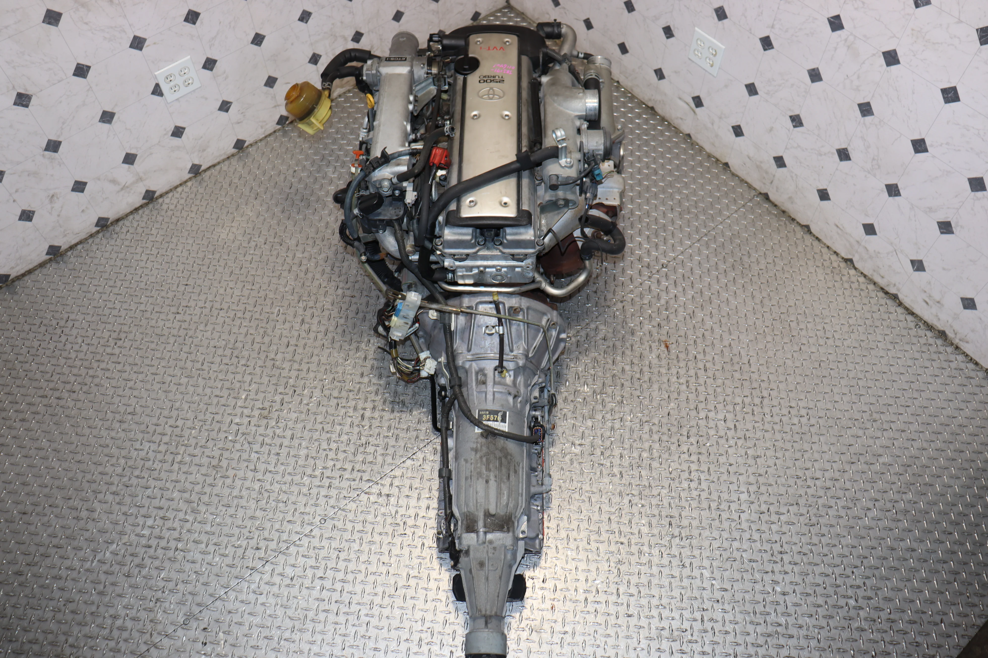 JDM 1JZ-GTE VVTI TURBO MOTOR w/ AUTOMATIC TRANSMISSION LEXUS IS300 GS300 TOYOTA CHASER MARK II SOARER 1JZ ENGINE SWAP - Image 4