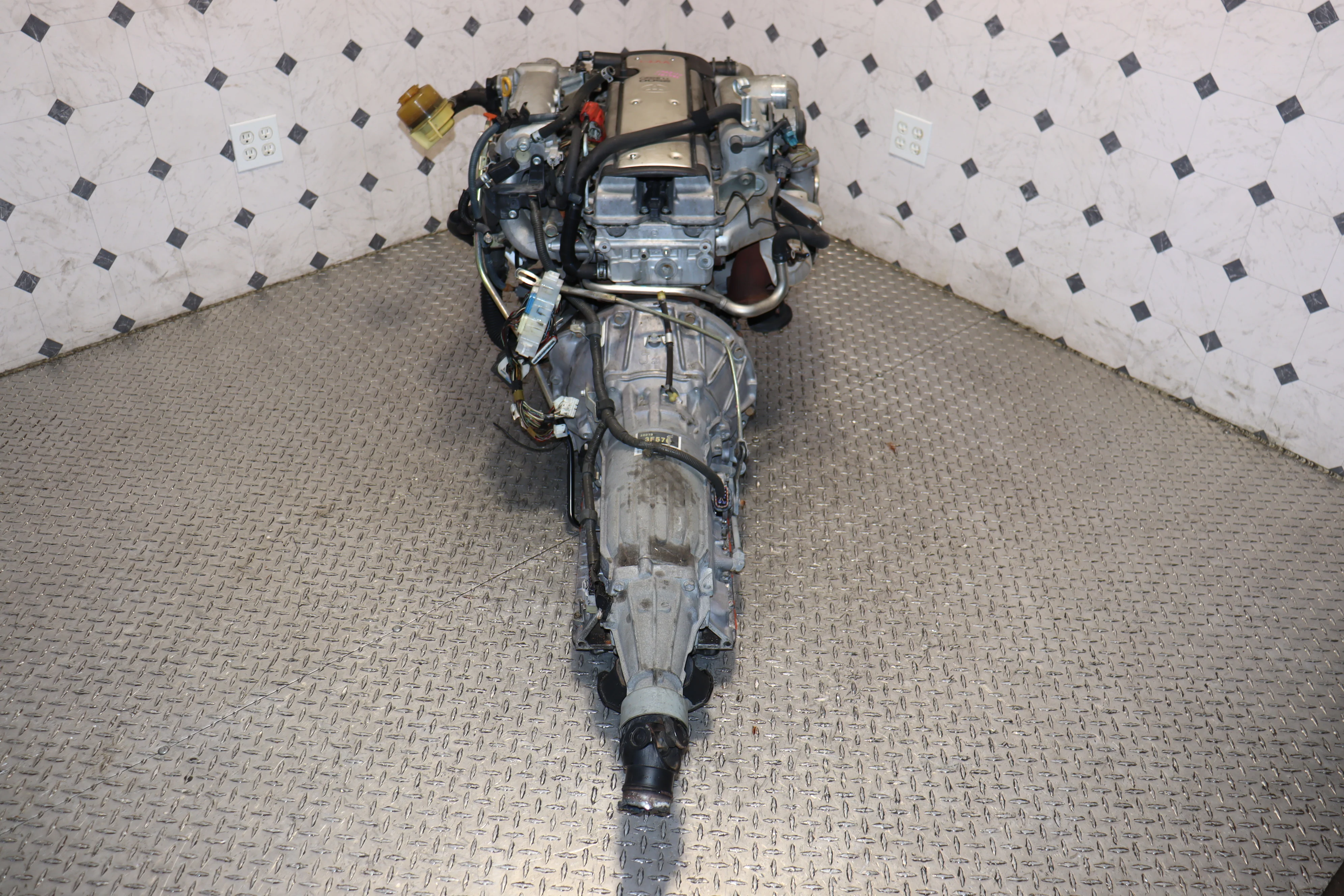 JDM 1JZ-GTE VVTI TURBO MOTOR w/ AUTOMATIC TRANSMISSION LEXUS IS300 GS300 TOYOTA CHASER MARK II SOARER 1JZ ENGINE SWAP - Image 5