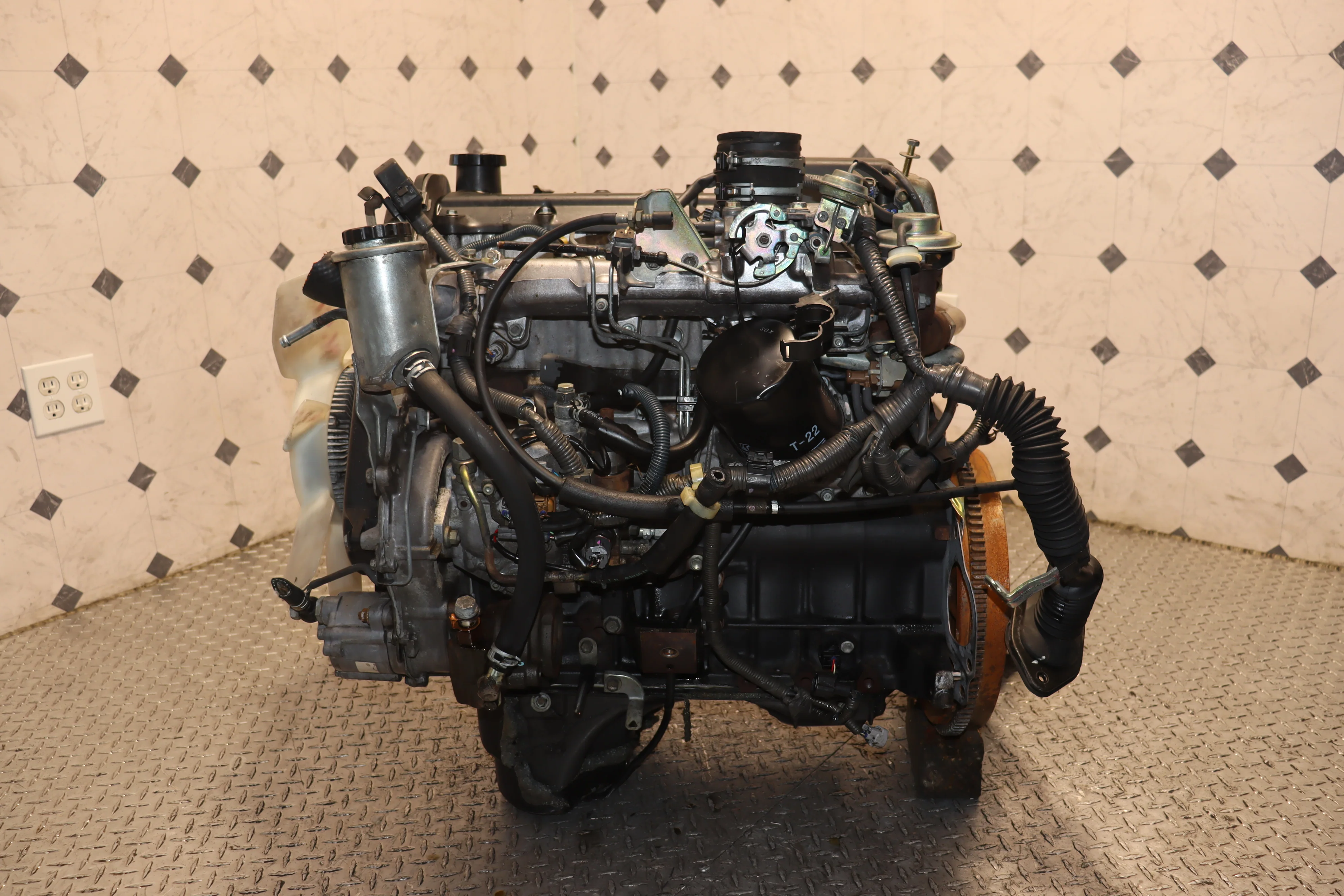 JDM 1KZ-TE 96-97-98-99-00-01-02 4RUNNER HILUX SURF 3.0L TURBO DIESEL ENGINE MOTOR - Image 10