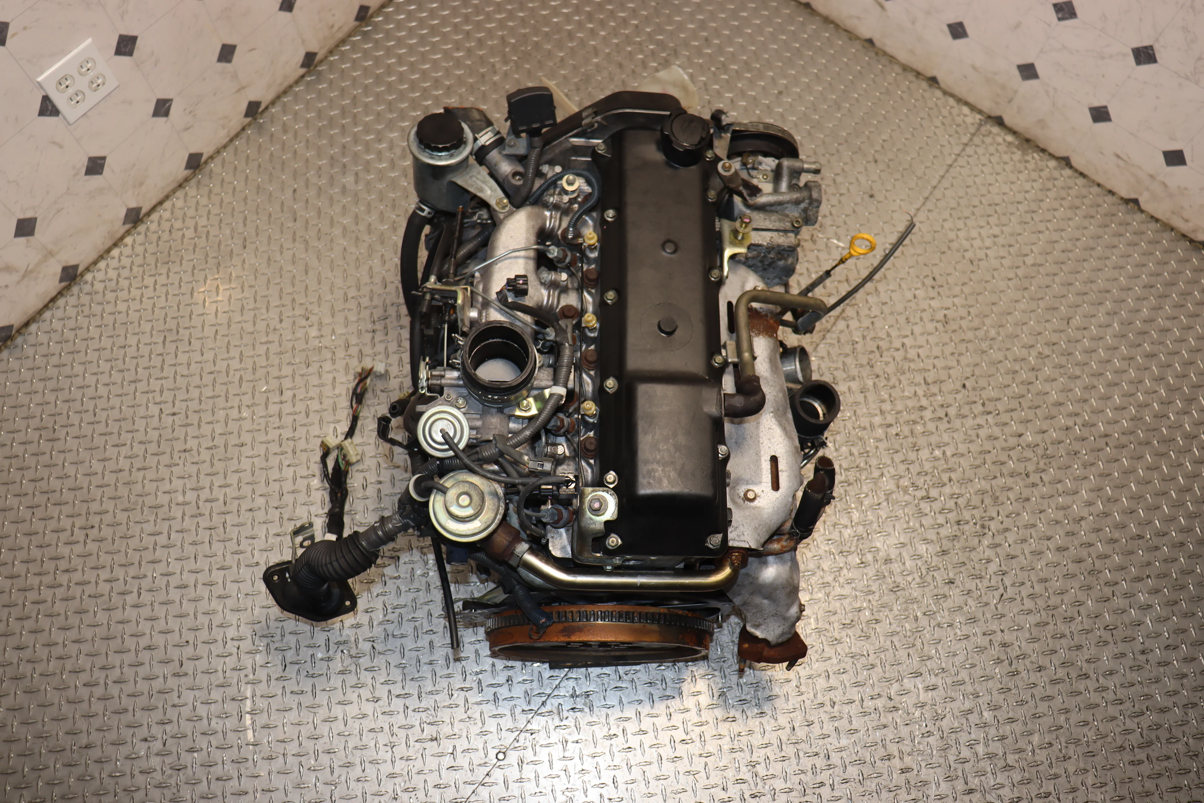 JDM 1KZ-TE 96-97-98-99-00-01-02 4RUNNER HILUX SURF 3.0L TURBO DIESEL ENGINE MOTOR - Image 11