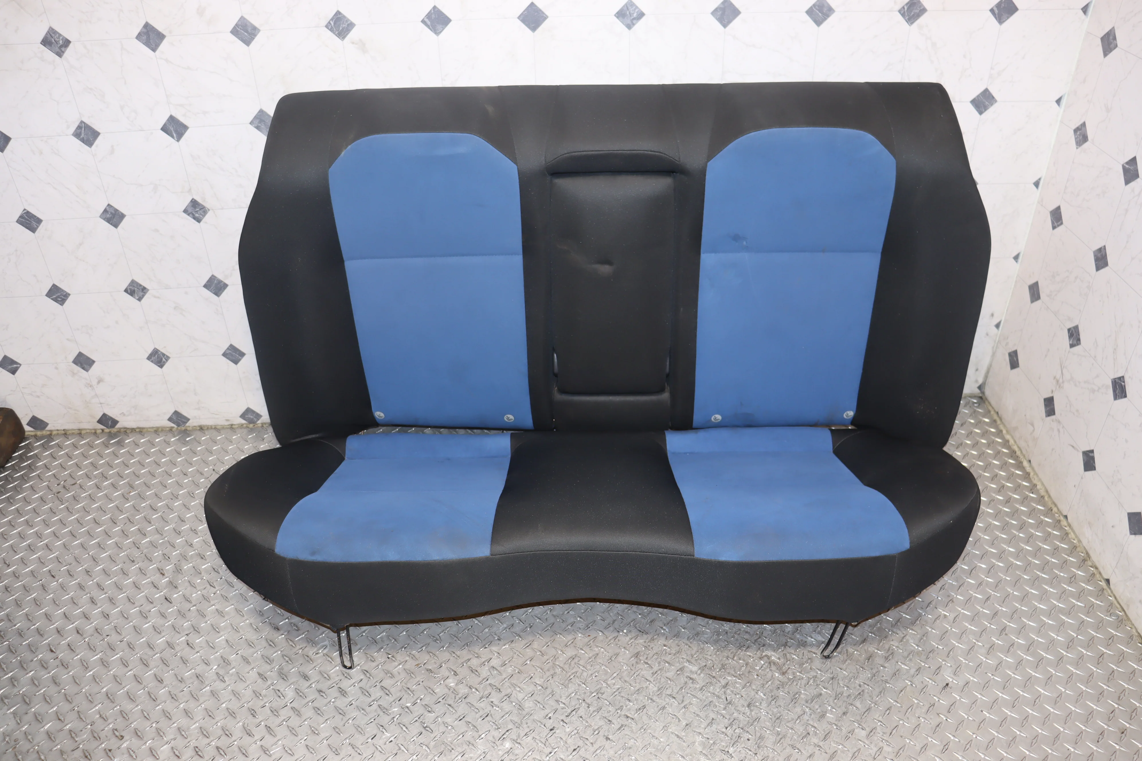 JDM 2002 - 2007 SUBARU IMPREZA WRX STI GDB COMPLETE BLUE FRONT AND REAR SEATS - Image 3