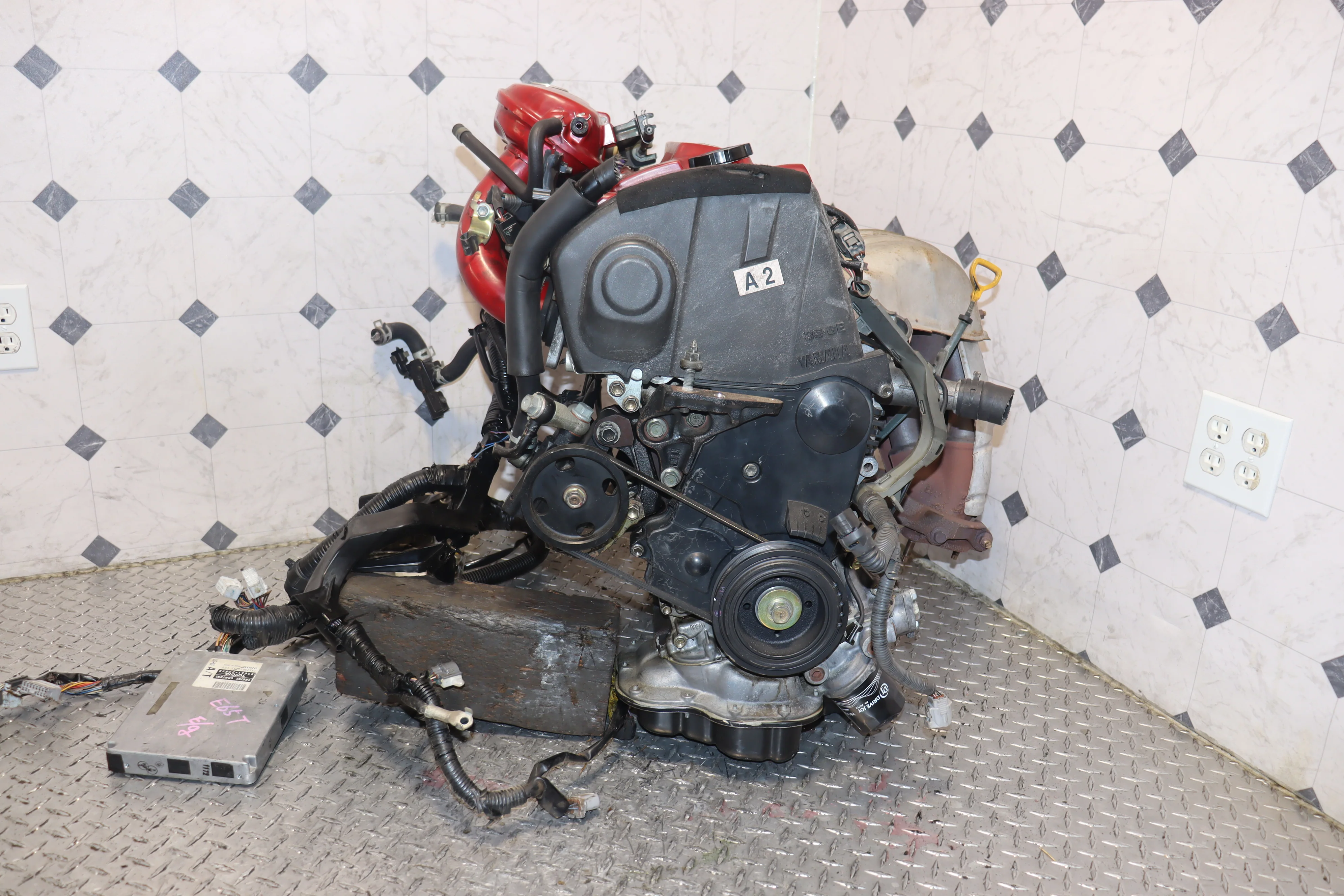 Toyota Celica SS-III ST202 3SGE JDM Engine | 2.0L Inline-4 Cylinder DOHC VVT-i Red Top Motor - Image 8