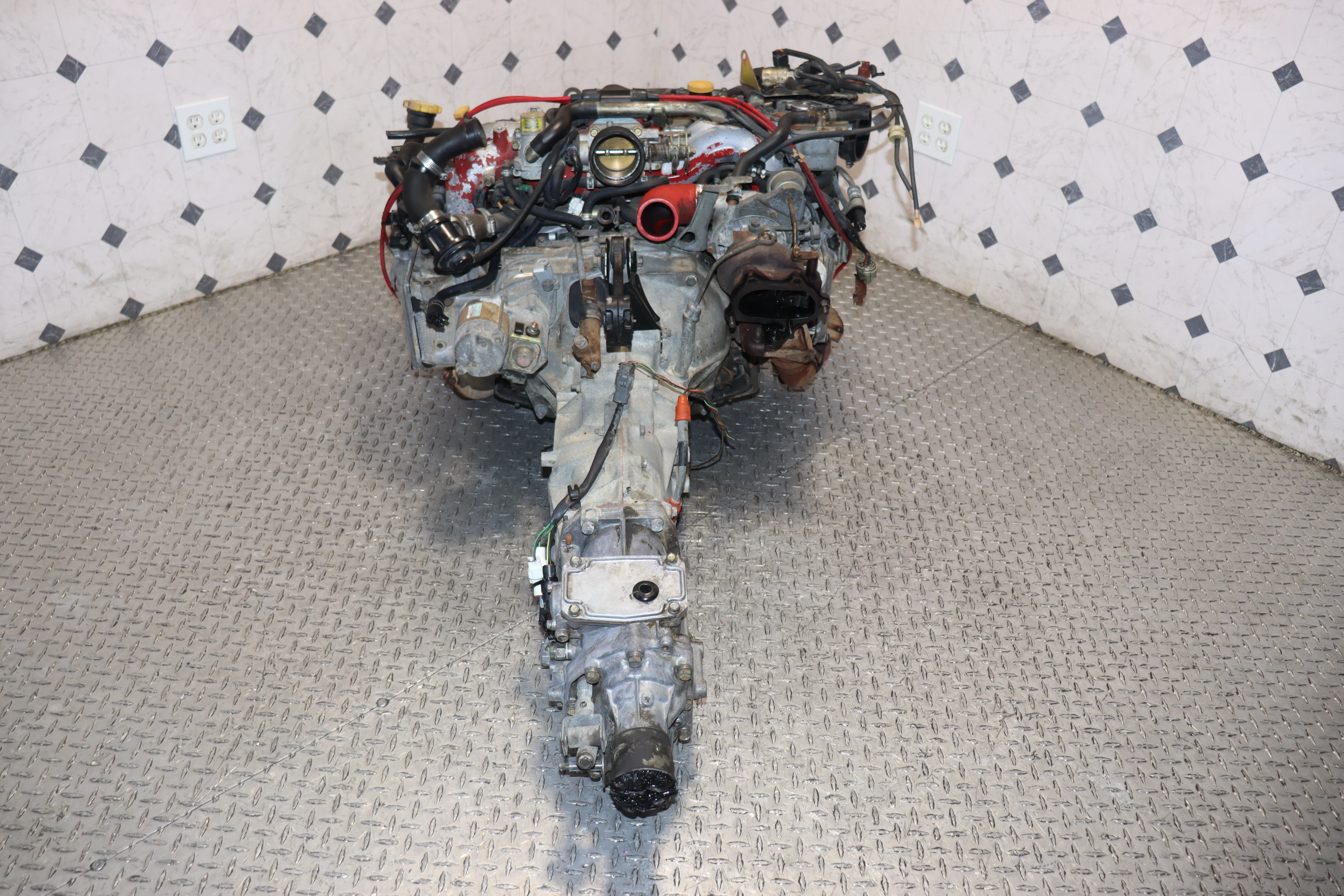 JDM EJ207 turbo engine with 5-speed manual transmission - Image 11