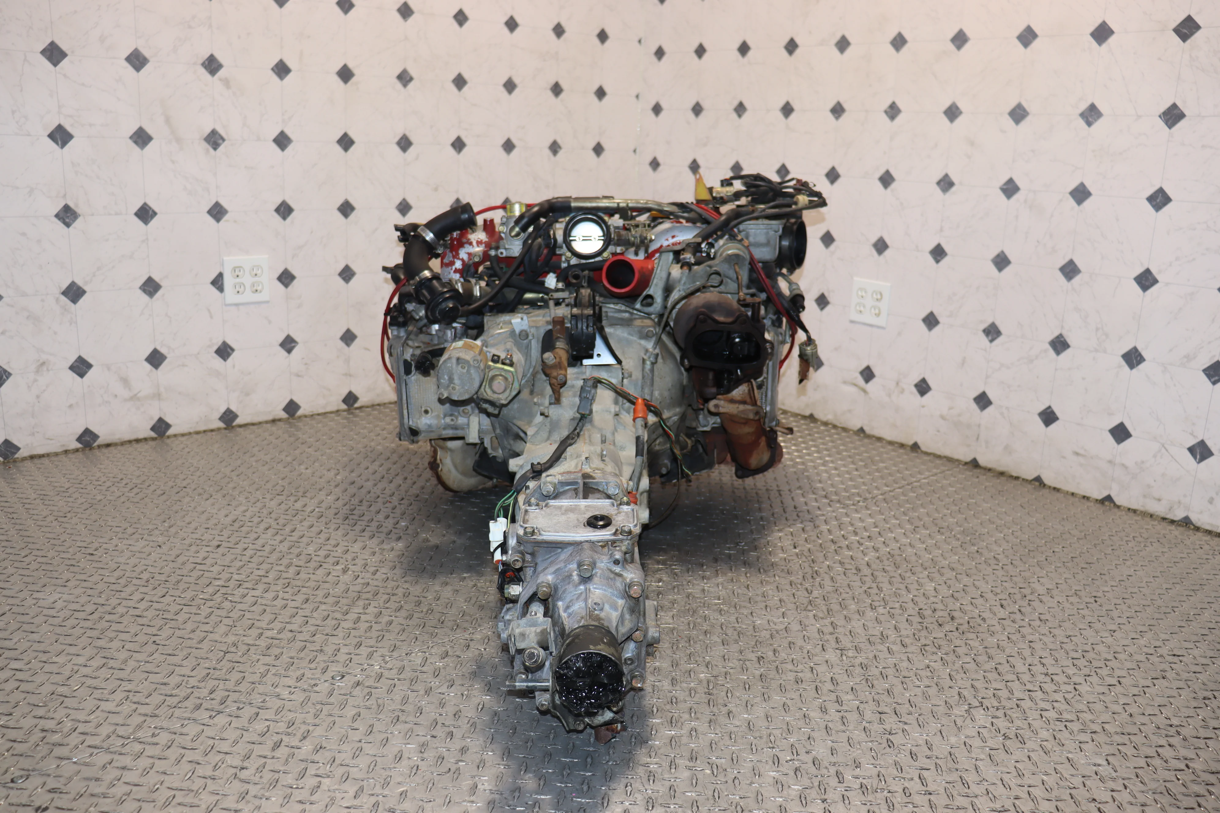 JDM EJ207 turbo engine with 5-speed manual transmission - Image 12