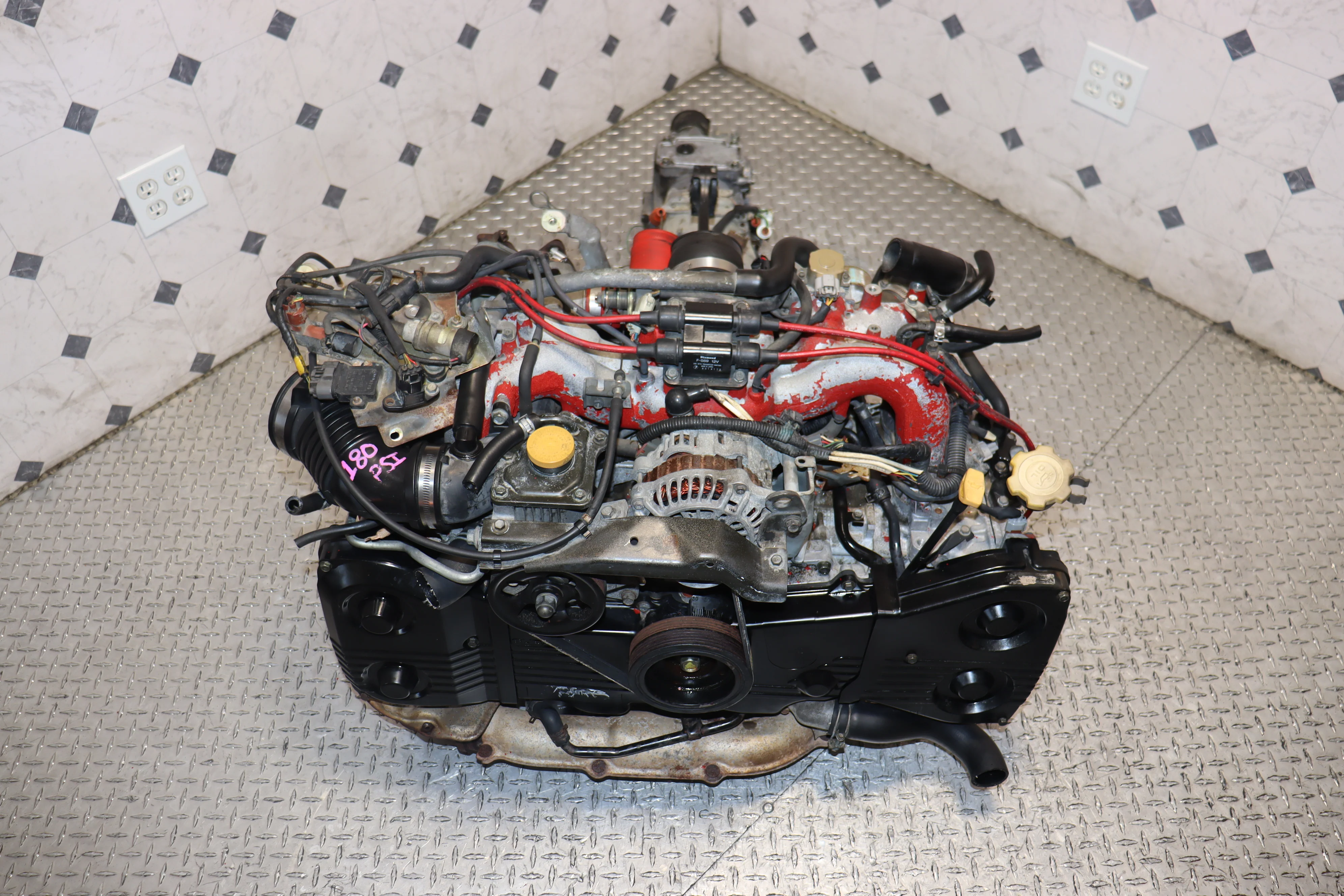 JDM EJ207 turbo engine with 5-speed manual transmission - Image 5