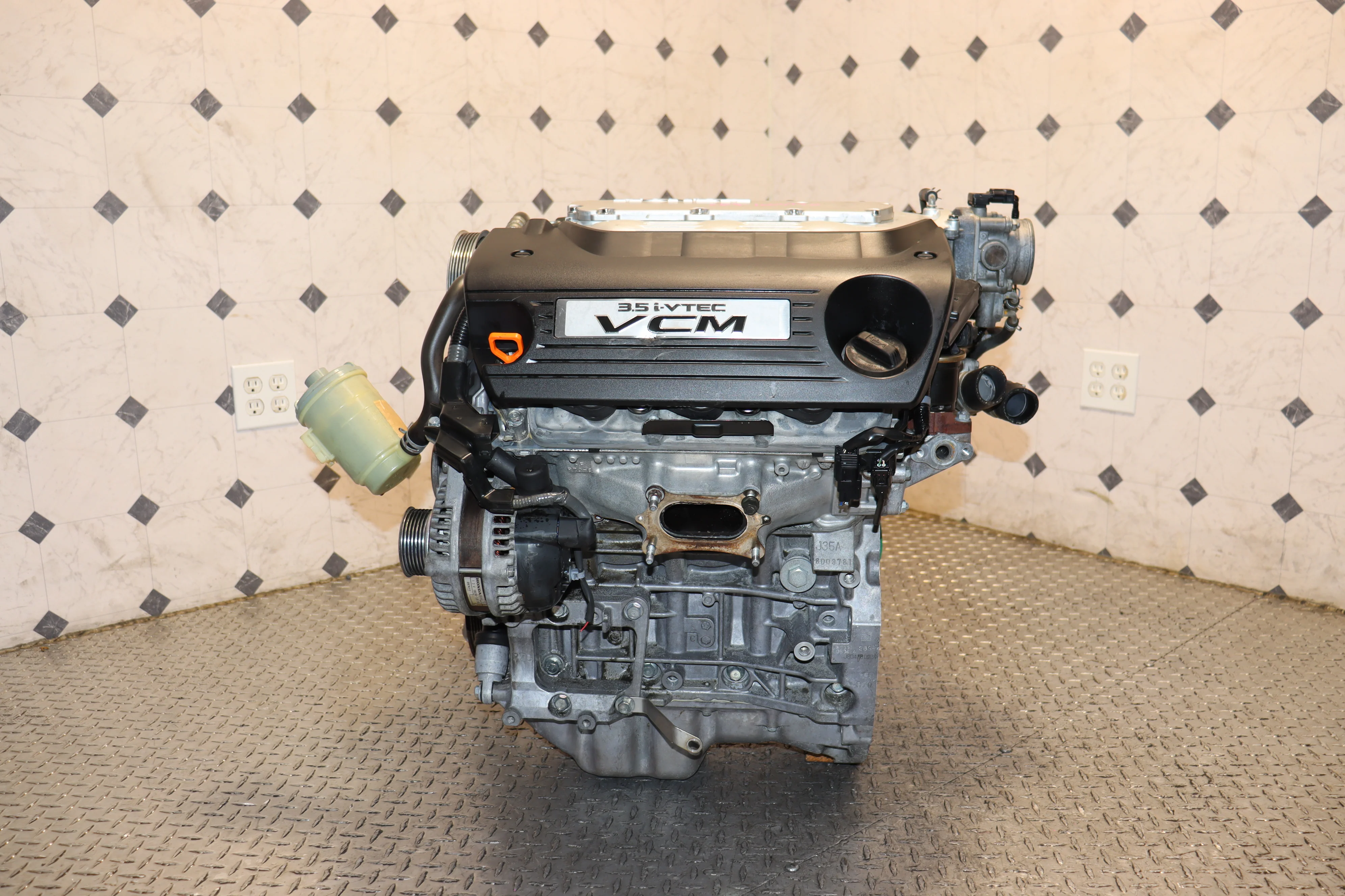 JDM J35A MOTOR 2008 - 2012 HONDA ACCORD / 2008 - 2012ODYSSEY / 2009 - 2014 PILOT 3.5L VCM IVTEC ENGINE - Image 3
