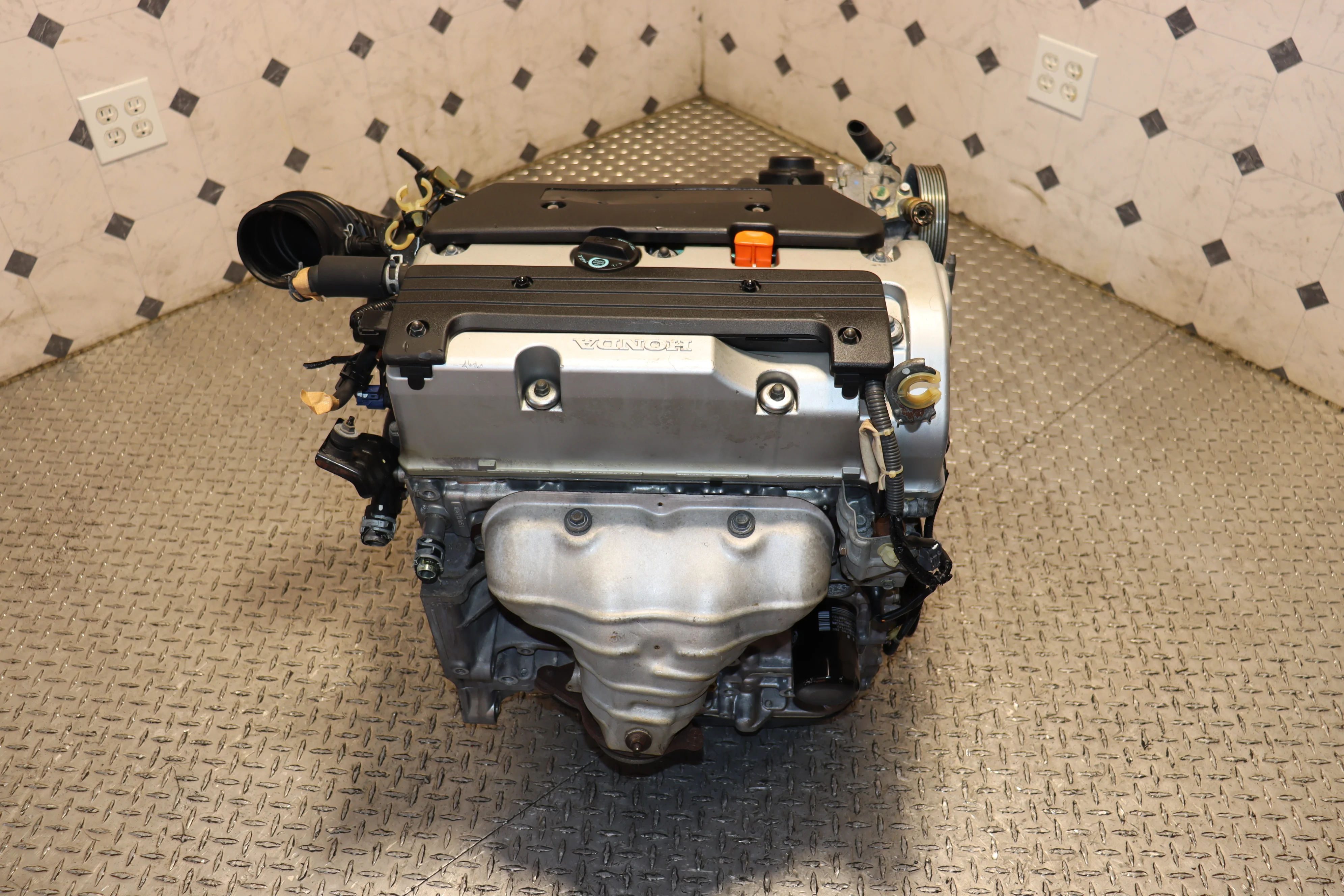 JDM K20A 2002-2006 ACURA RSX BASE ENGINE 2.0L DOHC VTEC MOTOR 02 03 04 05 06 - Image 8