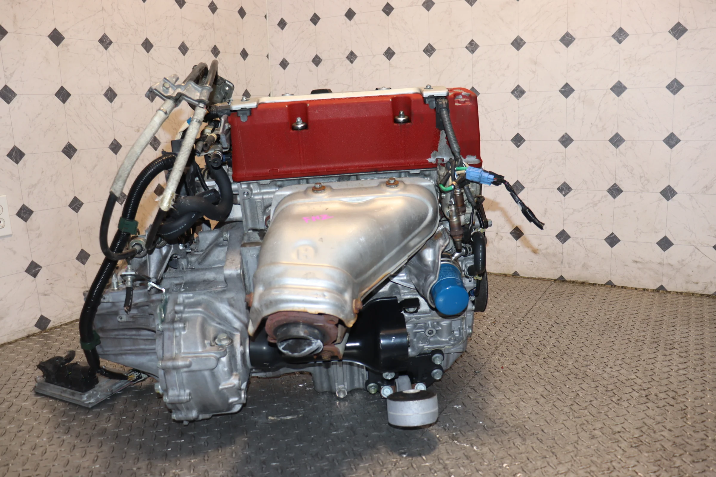 Honda Civic FN2 Type R K20A JDM Engine | 2.0L Inline-4 Cylinder DOHC i-VTEC Motor + 6 Speed Manual Transmission - Image 9