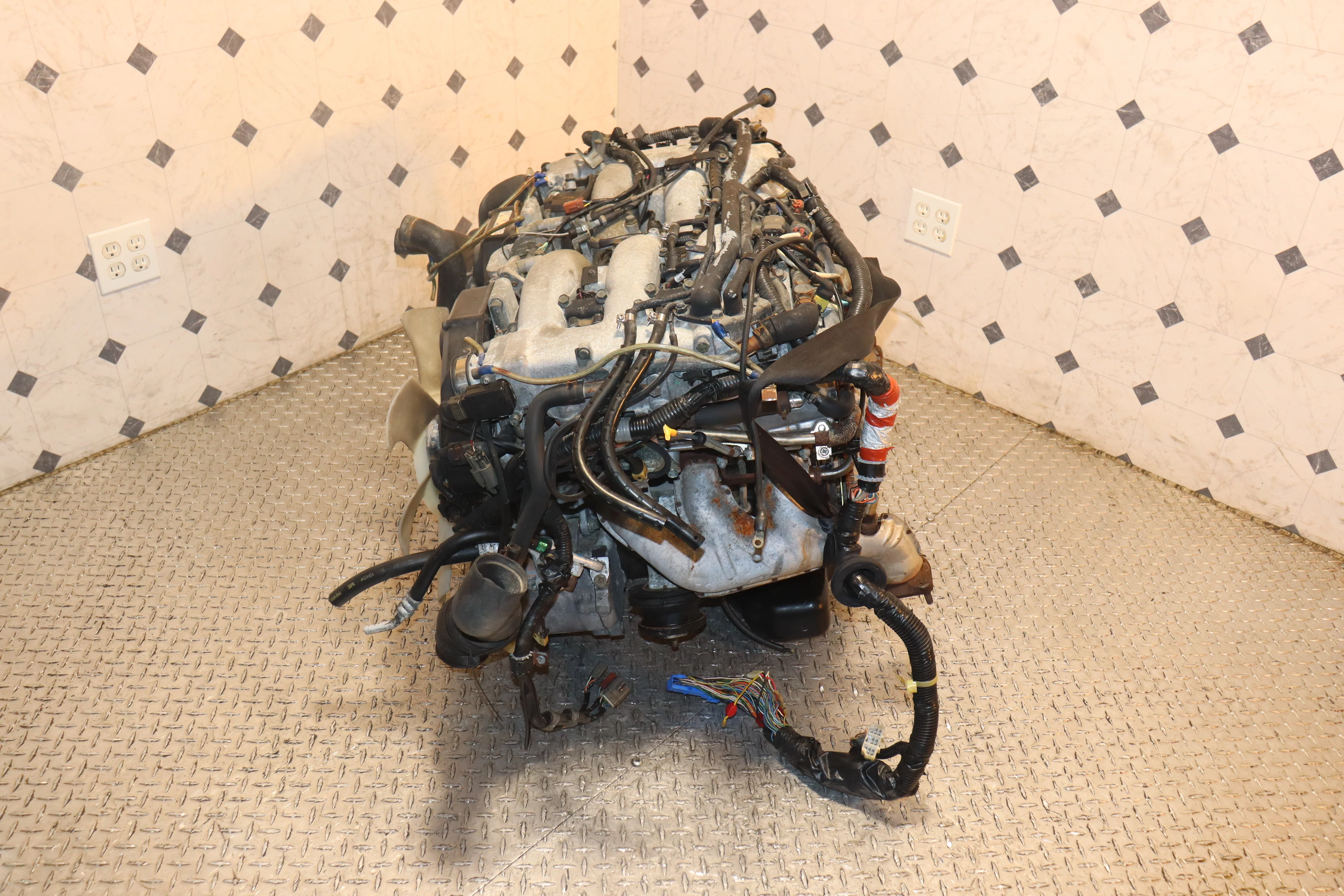 JDM 1990-1995 NISSAN 300ZX Z32 VG30DE NON TURBO 3.0L V6 DOHC ENGINE - Image 11