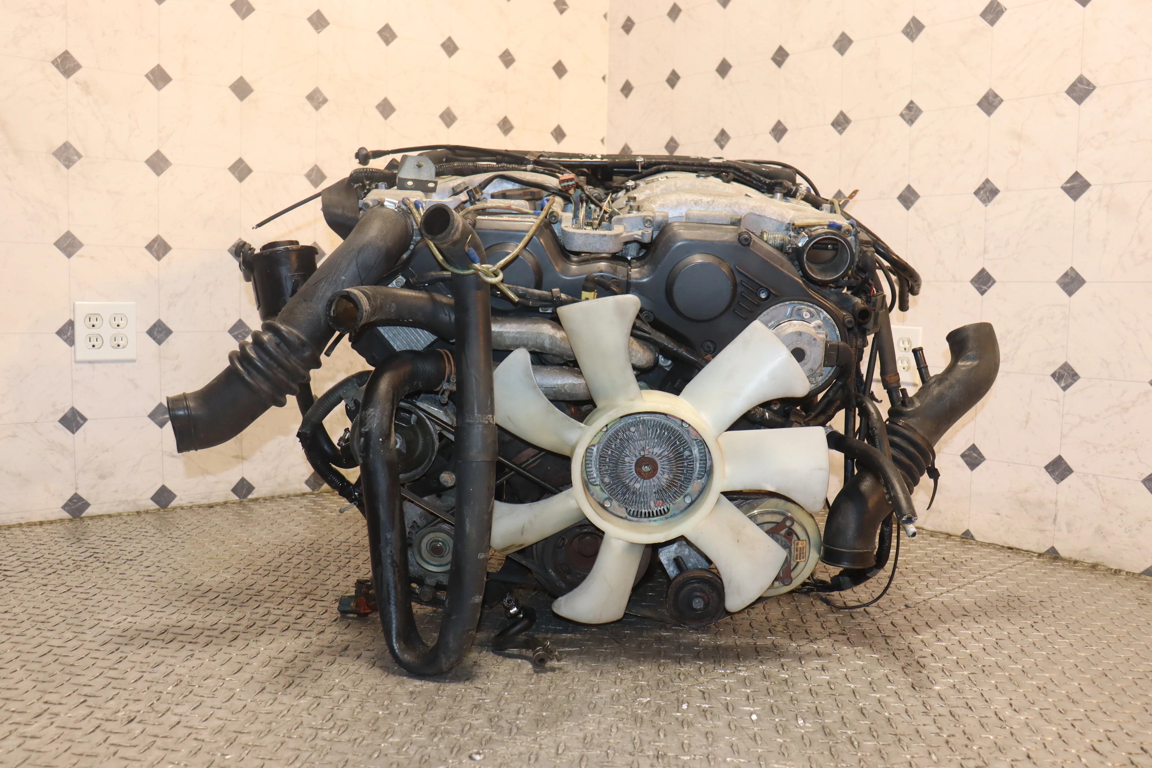 JDM 1990-1995 NISSAN 300ZX Z32 VG30DE NON TURBO 3.0L V6 DOHC ENGINE - Image 3
