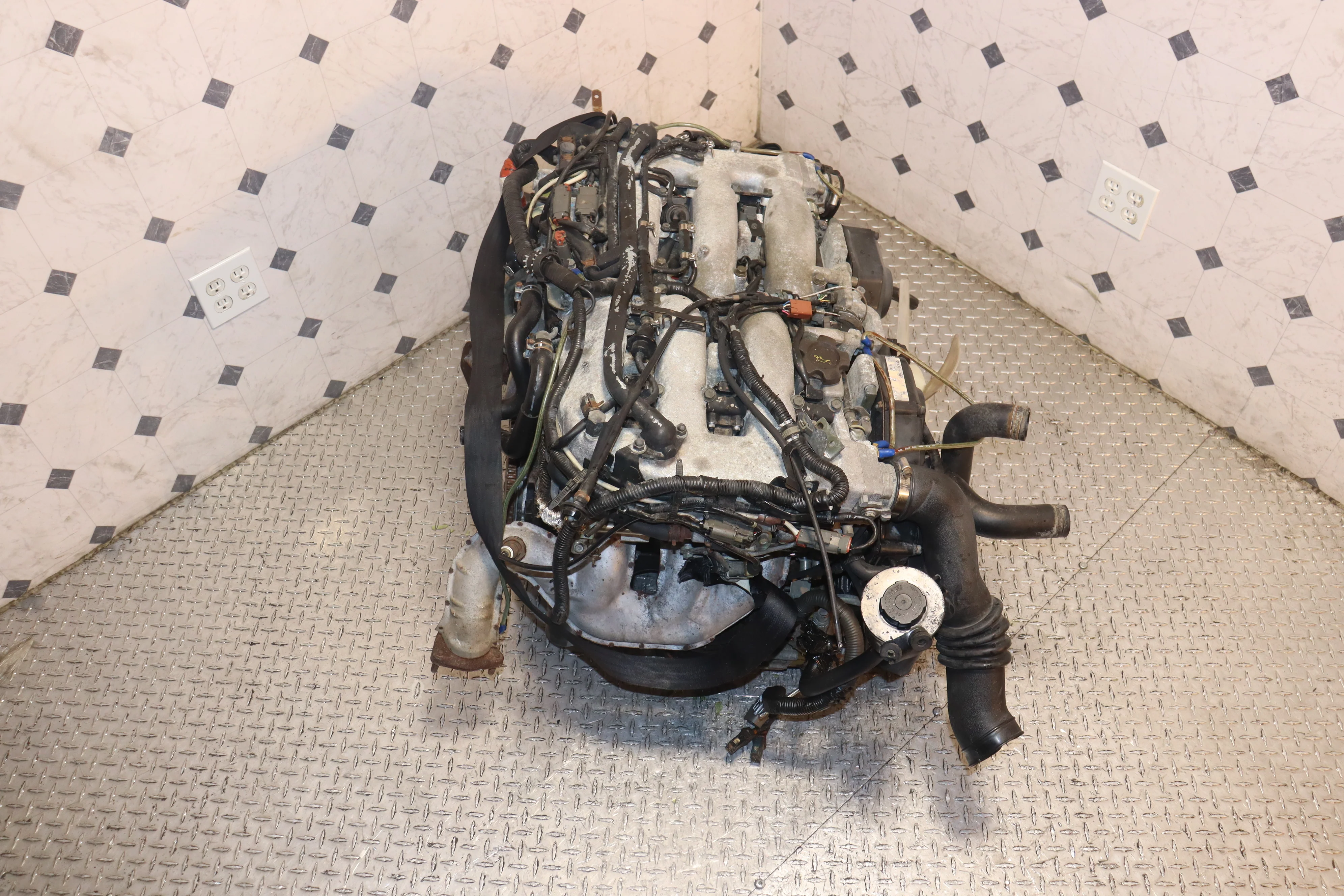 JDM 1990-1995 NISSAN 300ZX Z32 VG30DE NON TURBO 3.0L V6 DOHC ENGINE - Image 4