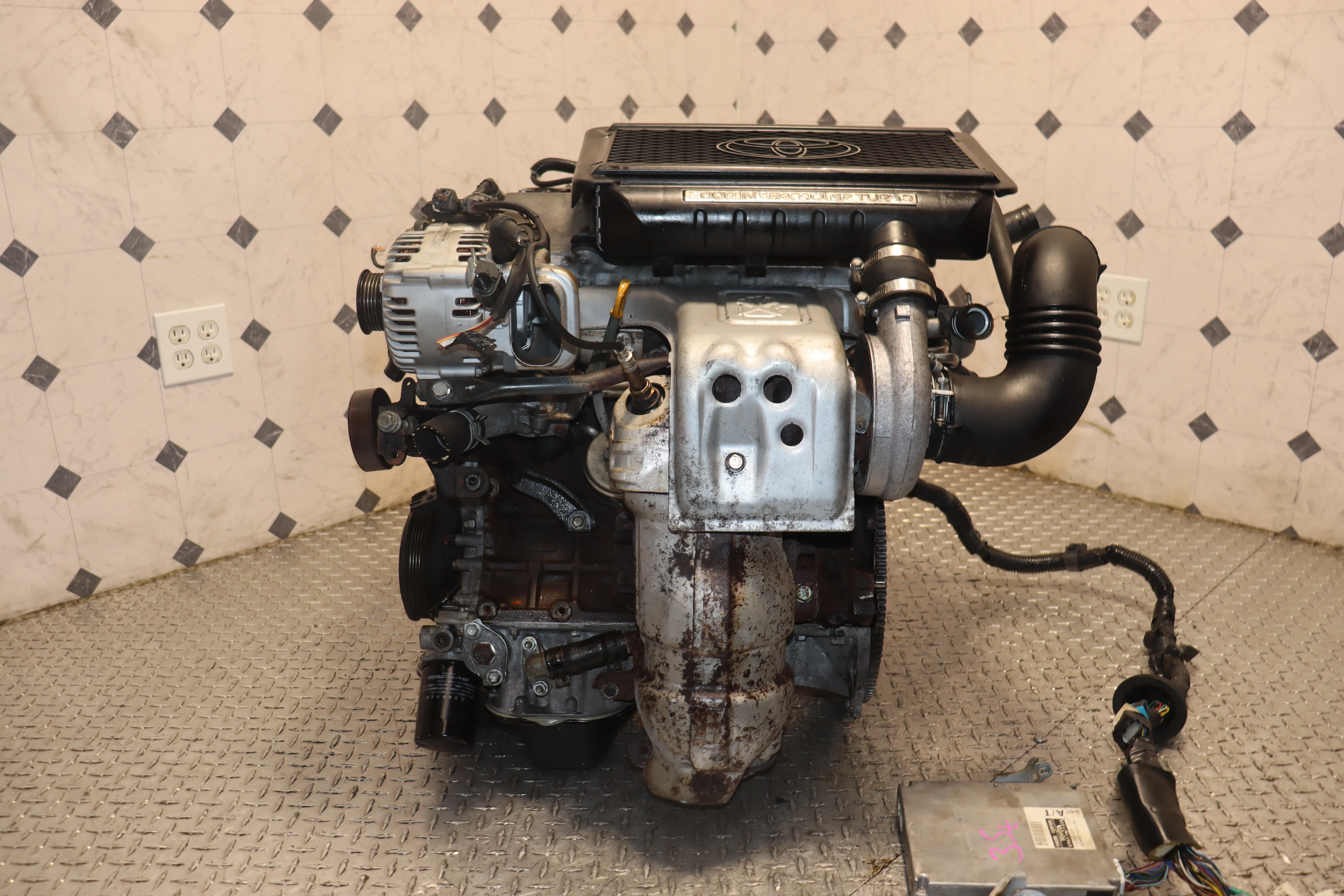 JDM Toyota Caldina 3SGTE Turbo 4 Cyl 2.0L Engine ST246 4th Gen MR2 Celica - Image 5