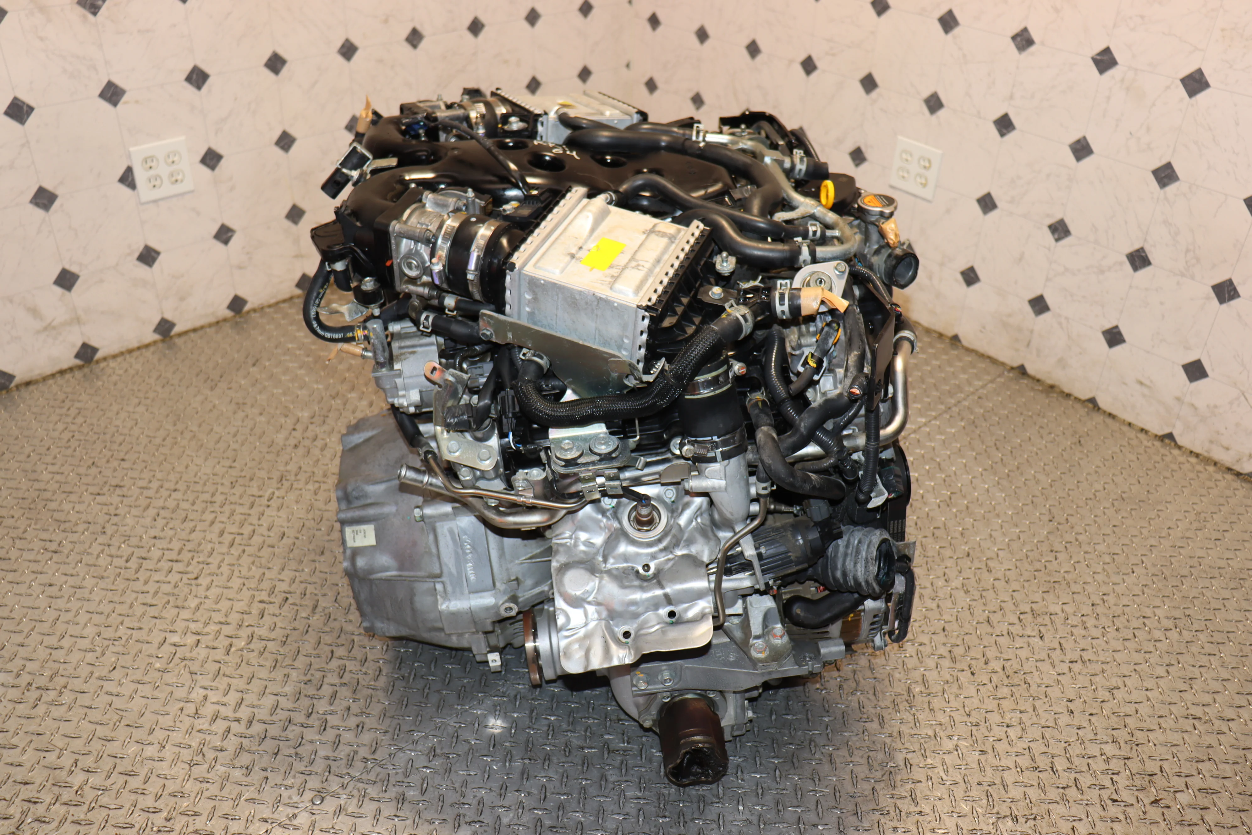 JDM VR30DDTT 2016 - 2023 INFINITI Q50 Q60 3.0L TWIN TURBO AWD ENGINE VR30 - Image 11