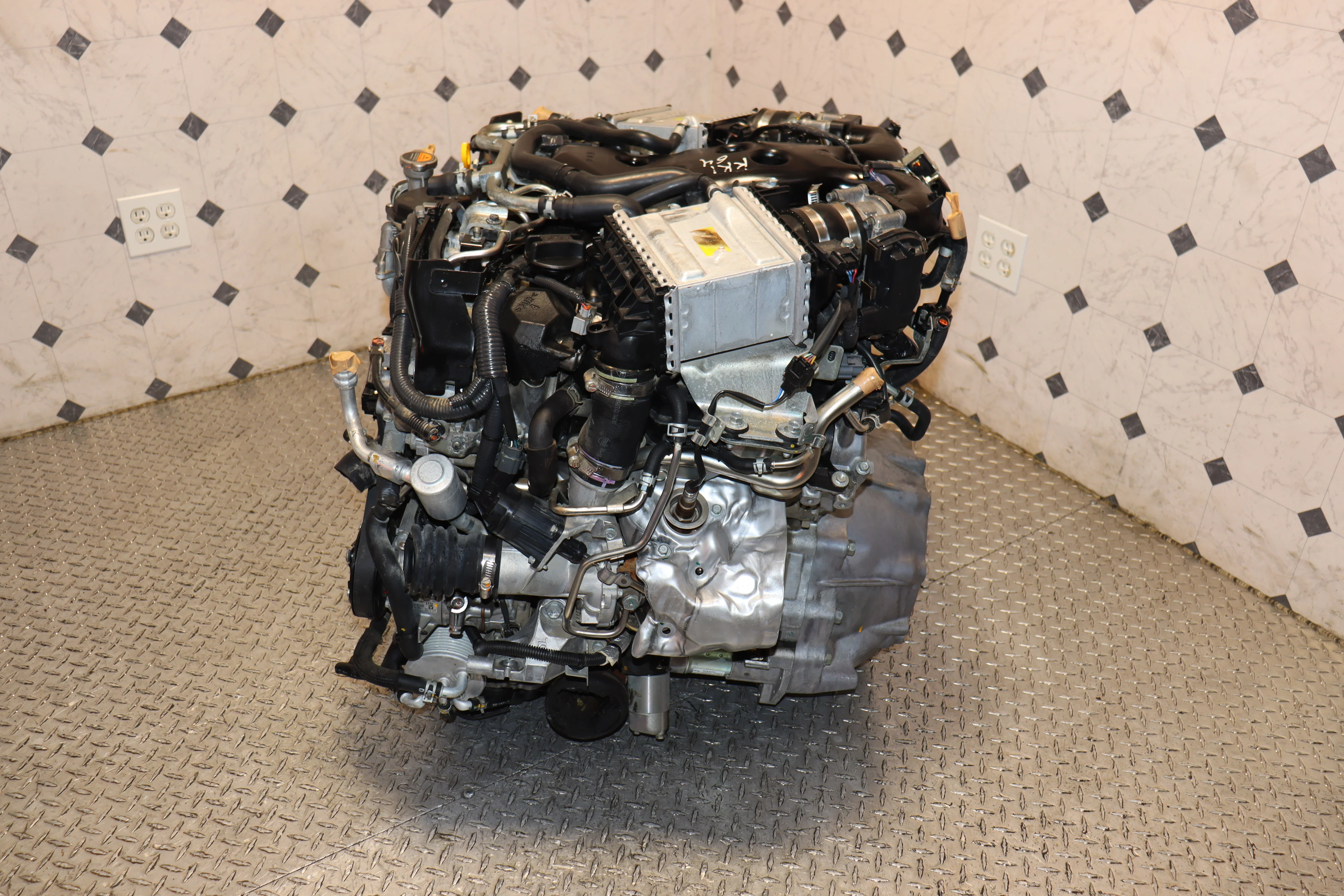 JDM VR30DDTT 2016 - 2023 INFINITI Q50 Q60 3.0L TWIN TURBO AWD ENGINE VR30 - Image 5