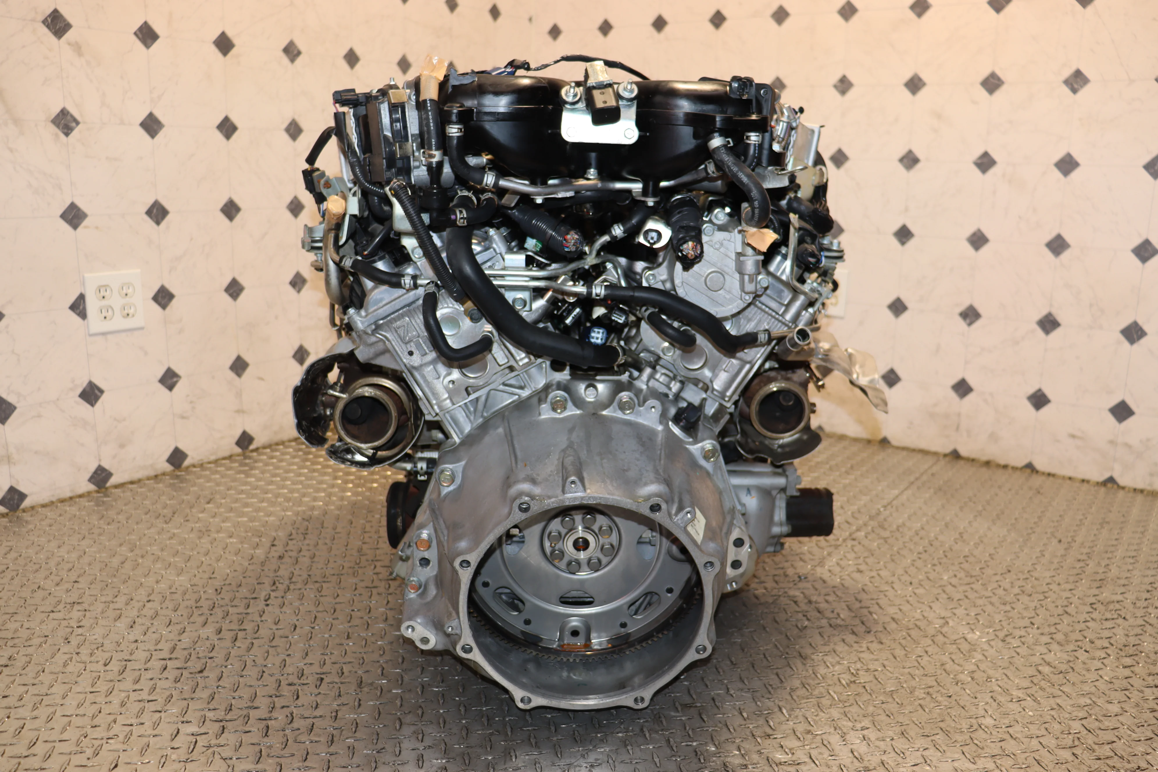 JDM VR30DDTT 2016 - 2023 INFINITI Q50 Q60 3.0L TWIN TURBO AWD ENGINE VR30 - Image 9